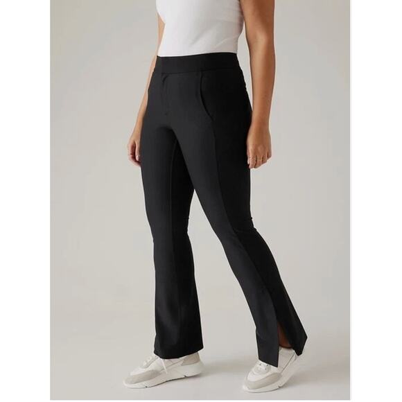 ATHLETA Stellar Flare Tailored Trouser in Black // 2 - Picture 13 of 13